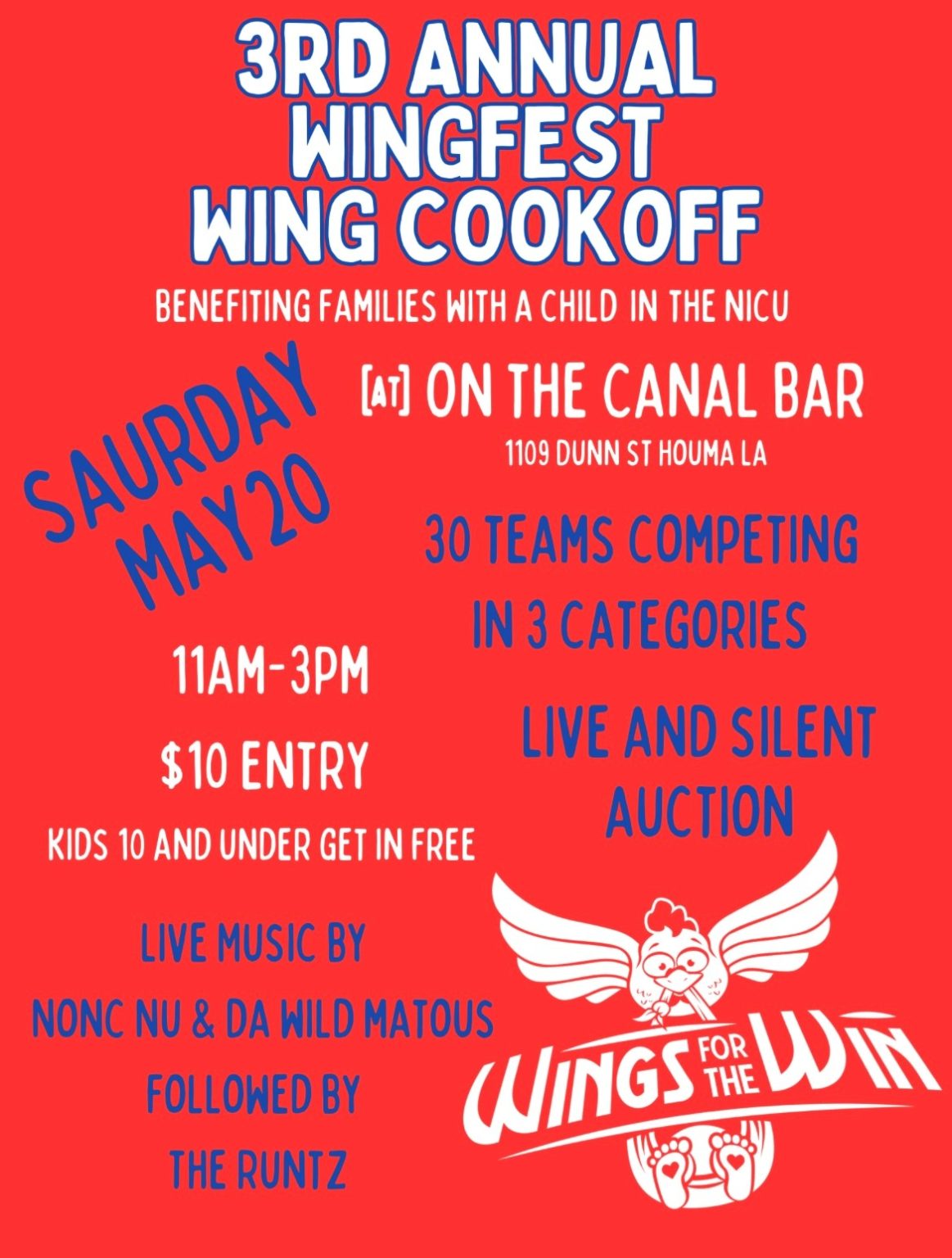 3rd Annual Wingfest Wing Cookoff Explore Houma