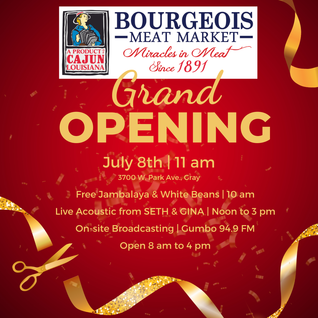 Grand Opening of Bourgeois Meat Market Explore Houma