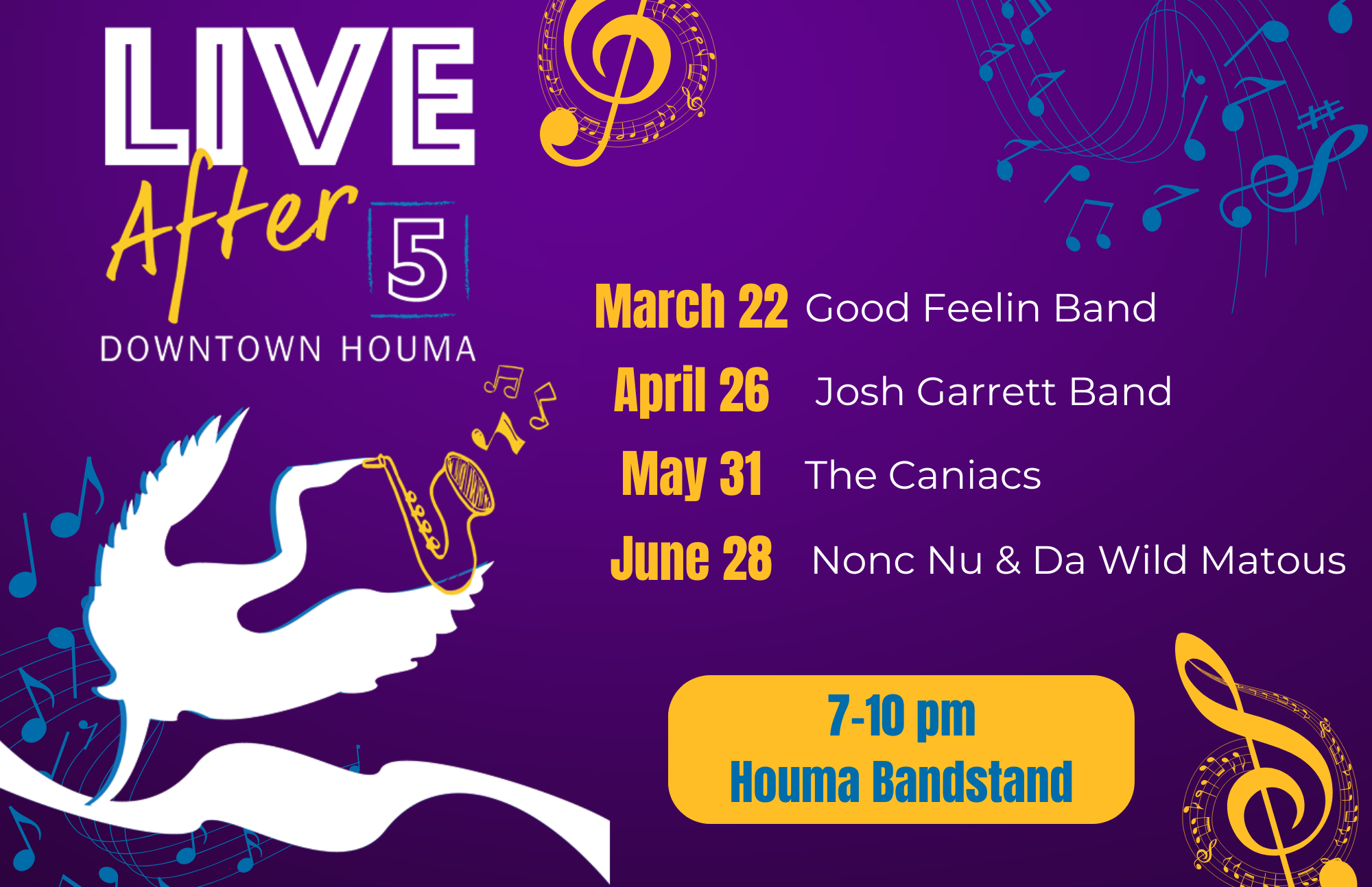 June 24' Live After 5 Explore Houma